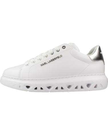 Sportif pour Homme KARL LAGERFELD ZAPATILLAS HOMBRE MODELO KAPRI KITE LO LACE COLOR BLANCO 01S 01S WHITE