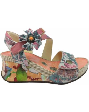 Sandales pour Femme LAURA VITA BARRY-324 PIEL ROSA
