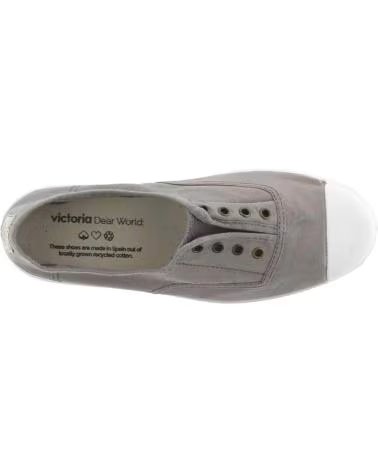 VICTORIA ZAPATILLAS 106623- EN PARA UNISEX GRIS