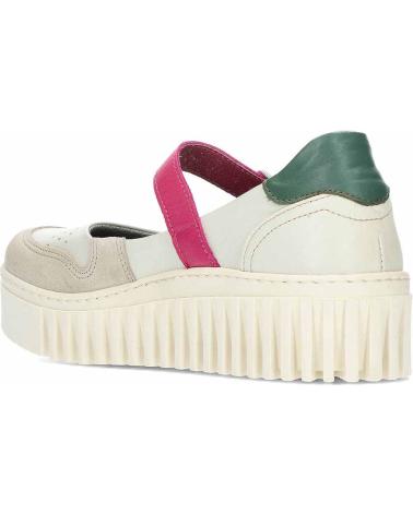 Ballerinas für Damen ART BAILARINAS PARA MUJER CON PLATAFORMA BRIGHTON 1515 CREAMFUXIA
