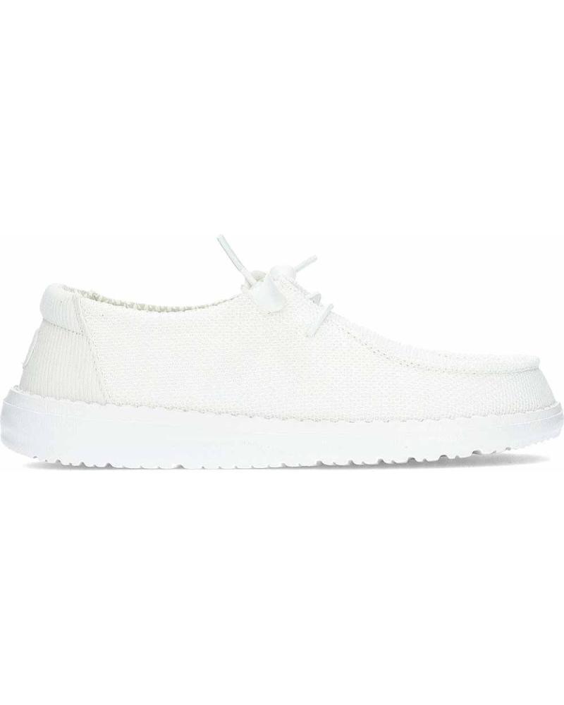 HEY DUDE ZAPATOS PARA MUJER HEYDUDE WENDY STRETCH SOX HD41878 WHITE