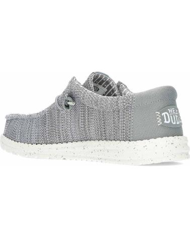 Man Mocasines HEY DUDE ZAPATOS PARA HOMBRE HEYDUDE WALLY STRETCH SOX HD41898 GREY