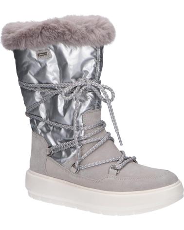 Botas de Mujer GEOX D94AWC 022FU C1355 LT GREY-SILVER