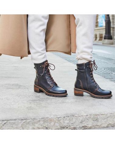 Bottines pour Femme PIKOLINOS BOTAS PIEL NEGRAS CASUAL BLACK