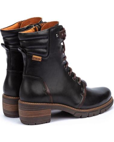 Bottines pour Femme PIKOLINOS BOTAS PIEL NEGRAS CASUAL BLACK