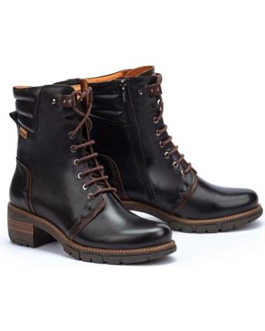 Bottines pour Femme PIKOLINOS BOTAS PIEL NEGRAS CASUAL BLACK