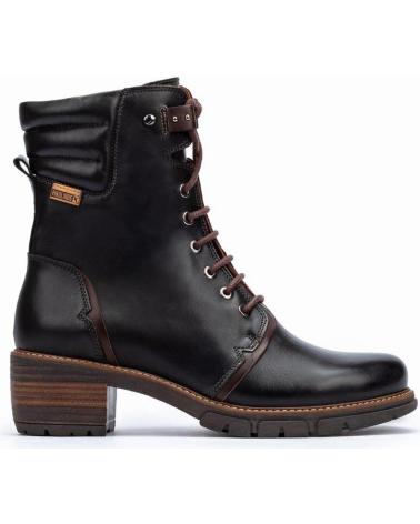 Bottines pour Femme PIKOLINOS BOTAS PIEL NEGRAS CASUAL BLACK