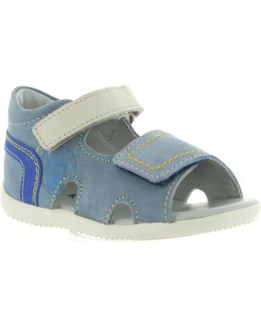Sandalias de Niña y Niño KICKERS 545080-10 BICUBASURF 53 BLEU BEIGE