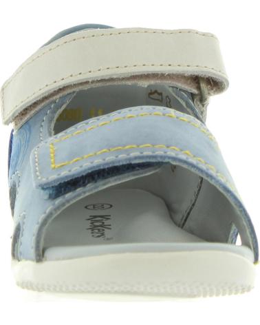 Sandalias de Niña y Niño KICKERS 545080-10 BICUBASURF 53 BLEU BEIGE