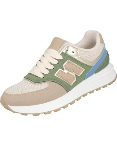 L&R SHOES MDTT-86: SNEAKERS SPORTIVE E CASUAL DONNA KAKI VERDE KAKY
