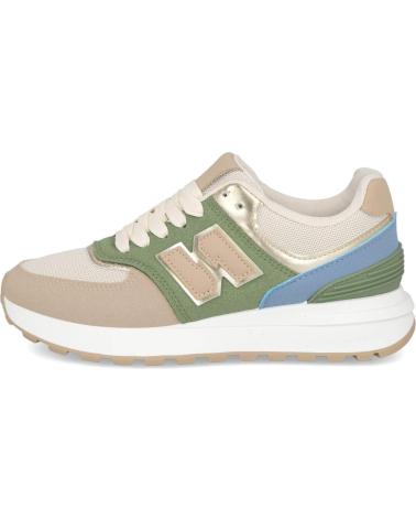 L&R SHOES MDTT-86: SNEAKERS SPORTIVE E CASUAL DONNA KAKI VERDE KAKY