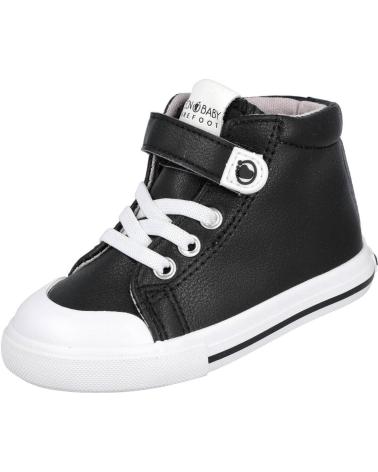 Sportif-De-Niño-CONGUITOS-OSSH500001-ZAPATILLAS-ALTAS-BAREFOOT-NEGRAS-NEGRO