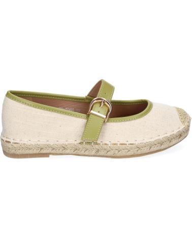 Sabrinas de Mulher PUNTOSALAO BAILARINAS ESTILO ALPARGATAS EN YUTE PARA MUJER COLOR VERDE VARIOS COLORES