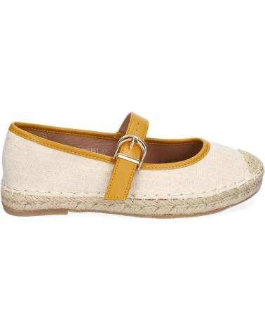 Sandales pour Femme PUNTOSALAO BAILARINAS ESTILO ALPARGATAS EN YUTE PARA MUJER COLOR AMARIL VARIOS COLORES