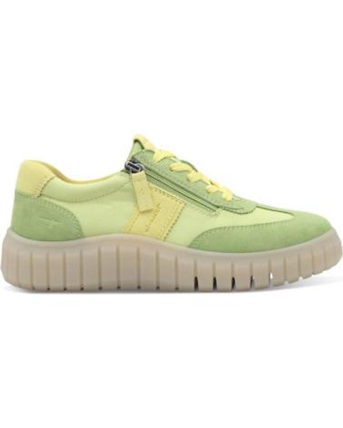 Sportif pour Femme TAMARIS 83719 NUBUCK-NAYLON VERDE LIMA VERDE CLARO