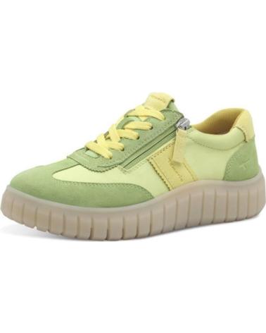 Woman Trainers TAMARIS 83719 NUBUCK-NAYLON VERDE LIMA VERDE CLARO
