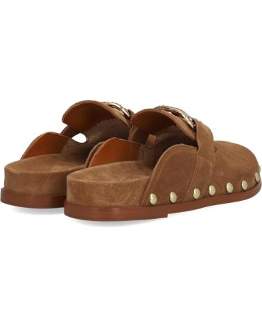 Schuhe für Damen ALPE ZUECO PEDRERIA BRILLANTES CUERO