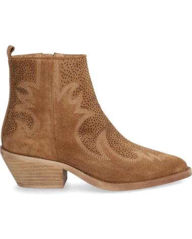 Stiefel für Damen ALPE BOTIN PIEL TACON BAJO CUERO
