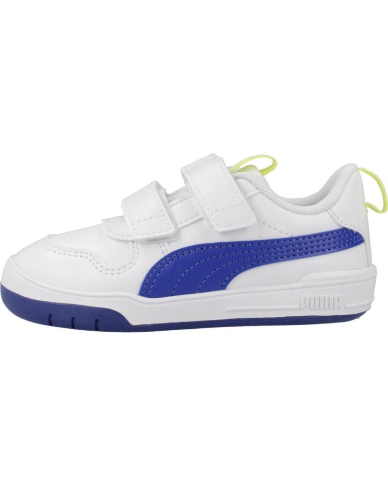 SNEAKERS PUMA MULTIFLEX SL V INF. BIANCHE PER BAMBINI WHITE
