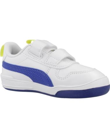 SNEAKERS PUMA MULTIFLEX SL V INF. BIANCHE PER BAMBINI WHITE