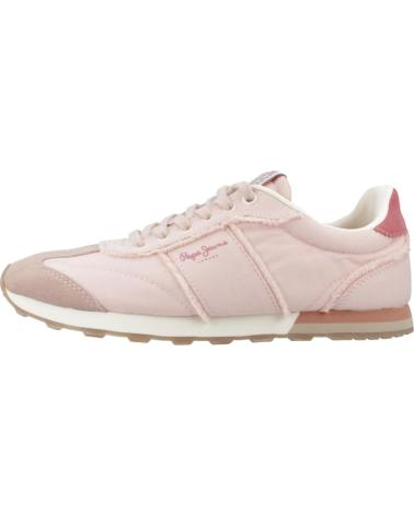 Esportes  de Mulher PEPE JEANS ZAPATILLAS MUJER MODELO ONCE TWILL COLOR ROSA 318PWR