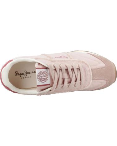 Sneaker für Damen PEPE JEANS ZAPATILLAS MUJER MODELO ONCE TWILL COLOR ROSA 318PWR