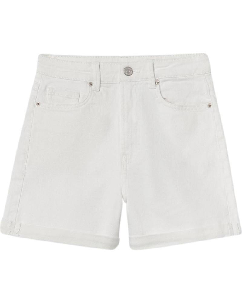 TIFFOSI BERMUDA TIRO ALTO PARA MUJER 10054576 COLOR BLANCO