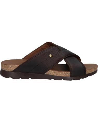 Sandalias de Hombre panama jack SALMAN C17 NAPA GRASS MARRON - BROWN