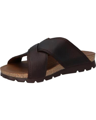 Sandalias de Hombre panama jack SALMAN C17 NAPA GRASS MARRON - BROWN