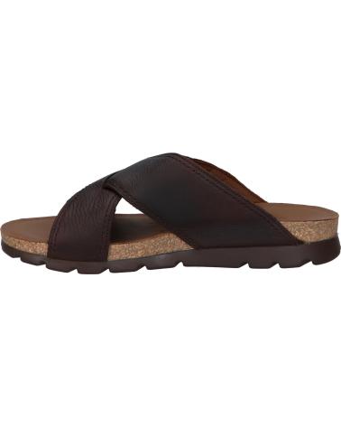 Sandalias de Hombre panama jack SALMAN C17 NAPA GRASS MARRON - BROWN