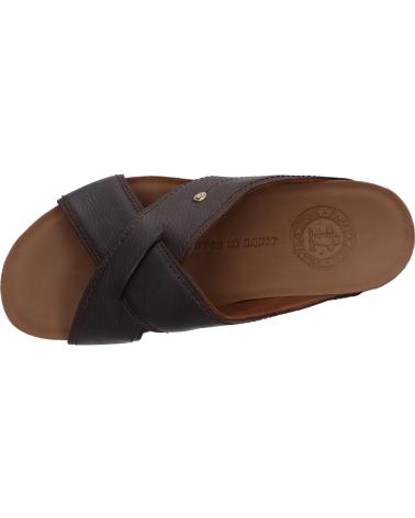 Sandalias de Hombre panama jack SALMAN C17 NAPA GRASS MARRON - BROWN