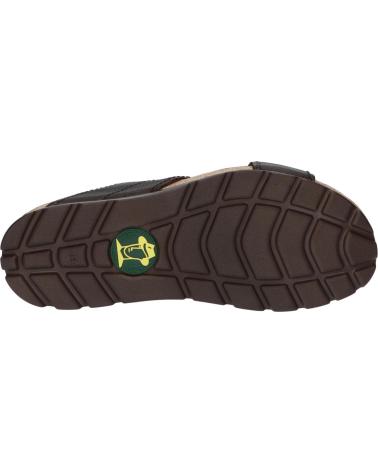Sandalias de Hombre panama jack SALMAN C17 NAPA GRASS MARRON - BROWN