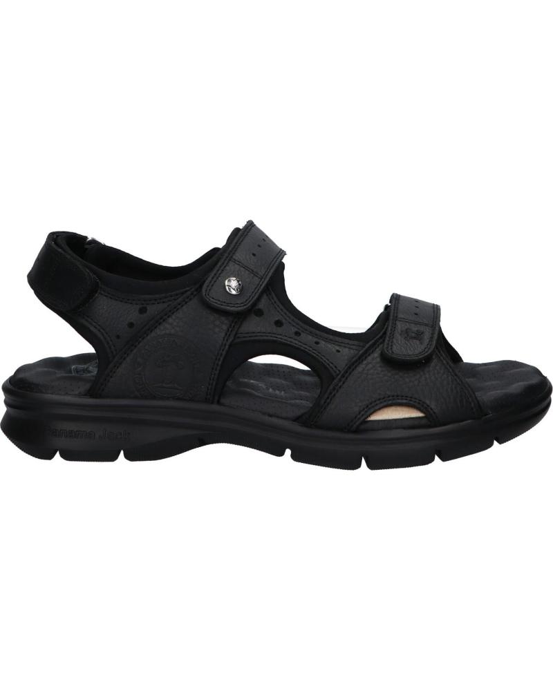 Sandalias de Hombre panama jack SALTON C36 NAPA GRASS NEGRO - BLACK