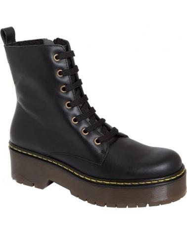 Stivaletti per Donna RODRI - BOTIN PIEL CORDON-CREMALLERA NEGRO