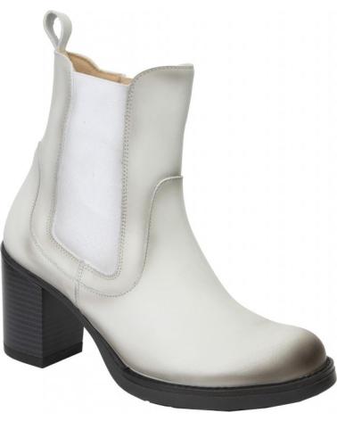 Stivaletti per Donna RODRI - BOTIN PIEL TACON ESLASTICOS NEGRO BLANCO
