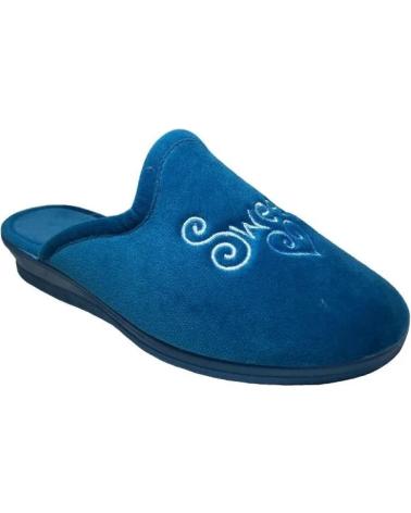 Pantofole-De-Mujer-LA-BARCA---CHINELA-ZAPATILLA-DE-CASA---SENORA-ON-AZUL