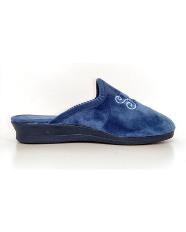 Pantofole-De-Mujer-LA-BARCA---CHINELA-ZAPATILLA-DE-CASA---SENORA-ON-AZUL