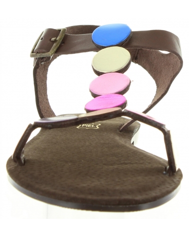 Sandales pour Femme CUMBIA 30584 MOKA METAL