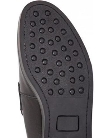 Schuhe für Herren MAXI CONFORT ZAPATO PIEL CLASICO Y COMODO SUELA DE GOMA NEGRO