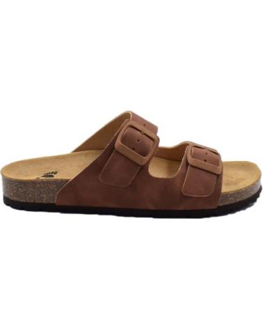 Sandali per Donna BIOCOMFORT BIOCONFORT - SANDALIA PLANA ANTIDESLIZANTE BIO TIRAS ROBLE