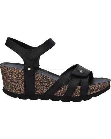Sandalias de Mujer panama jack ROMY B4 NAPA GRASS NEGRO - BLACK