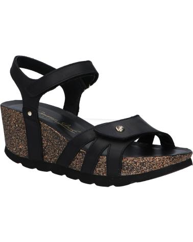 Woman Sandals panama jack ROMY B4 NAPA GRASS NEGRO - BLACK