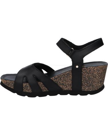 Woman Sandals panama jack ROMY B4 NAPA GRASS NEGRO - BLACK