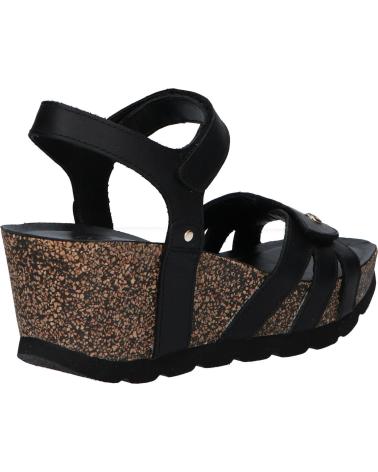Woman Sandals panama jack ROMY B4 NAPA GRASS NEGRO - BLACK