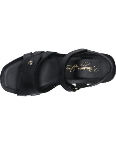 Woman Sandals panama jack ROMY B4 NAPA GRASS NEGRO - BLACK