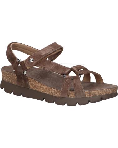 Sandalen für Damen PANAMA JACK SALLY B7 VELOUR PIEDRA - STONE
