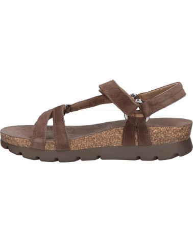 Sandalen für Damen PANAMA JACK SALLY B7 VELOUR PIEDRA - STONE
