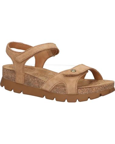Sandalen für Damen PANAMA JACK SULIA B19 VELOUR CUERO - BARK