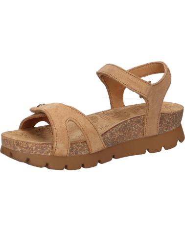 Sandalen für Damen PANAMA JACK SULIA B19 VELOUR CUERO - BARK