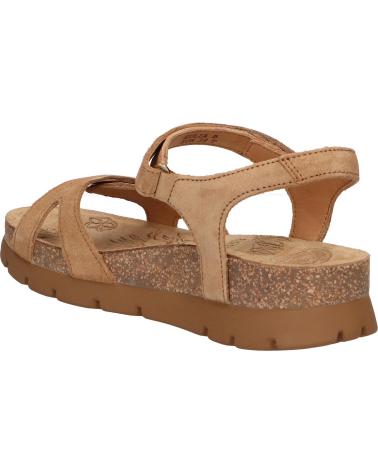 Sandalen für Damen PANAMA JACK SULIA B19 VELOUR CUERO - BARK